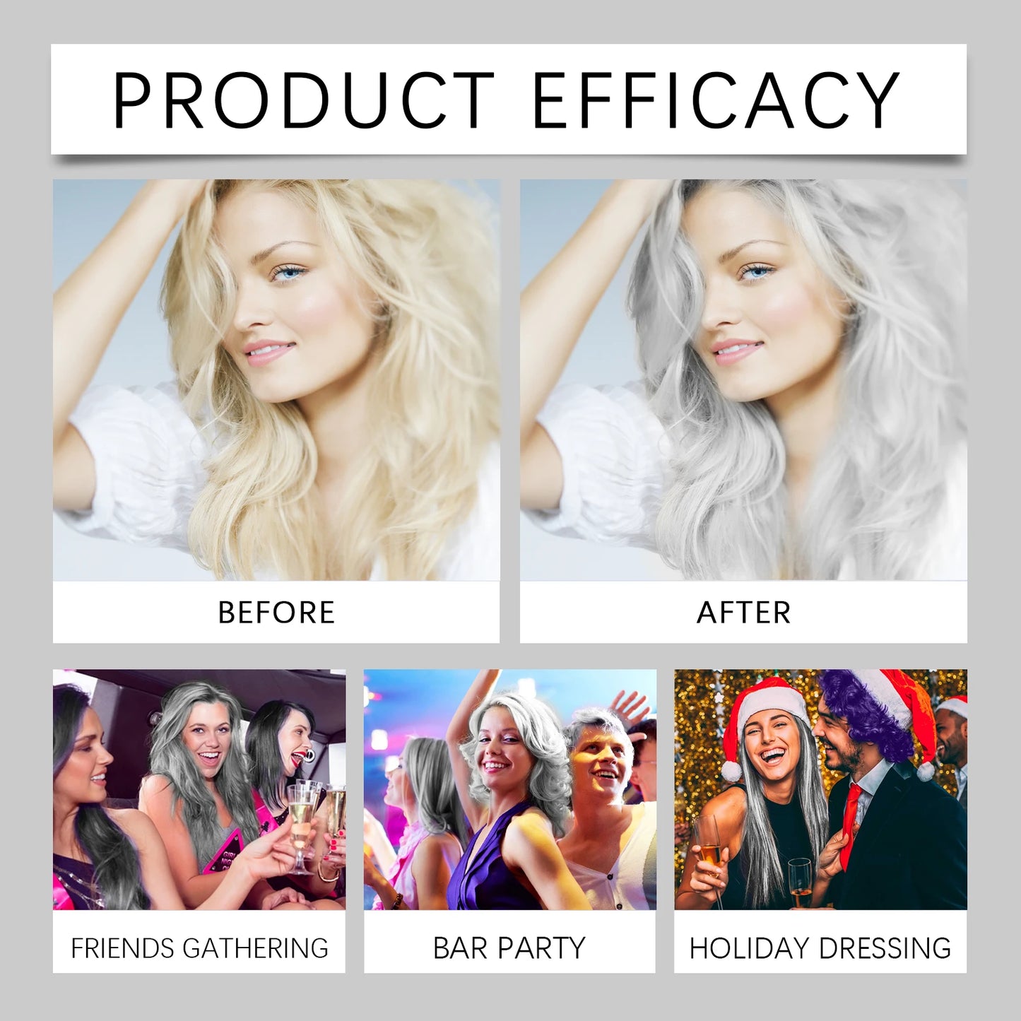 Salon Grade Hair Dye Cream For Men And Women Lasting