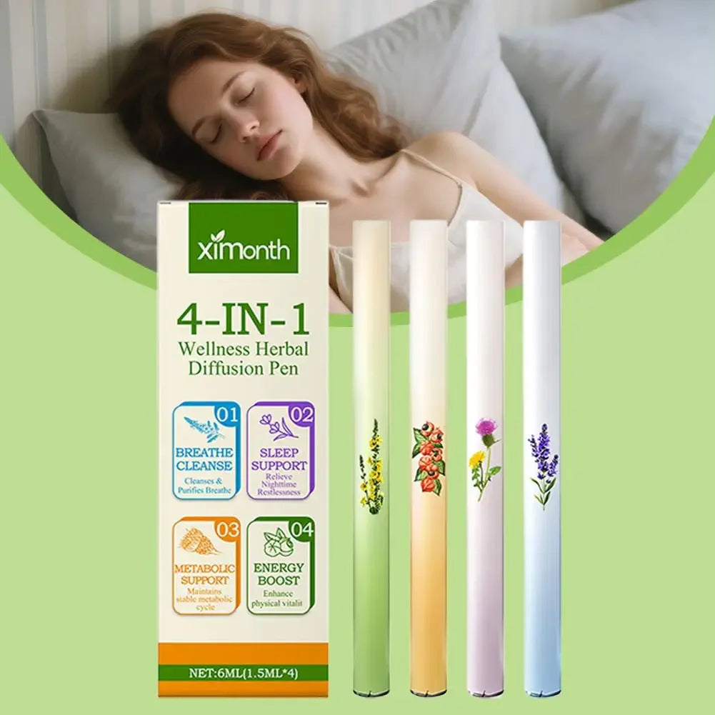 4 In 1 Air Freshening Pen Aromatherapy Diffuser Herbal