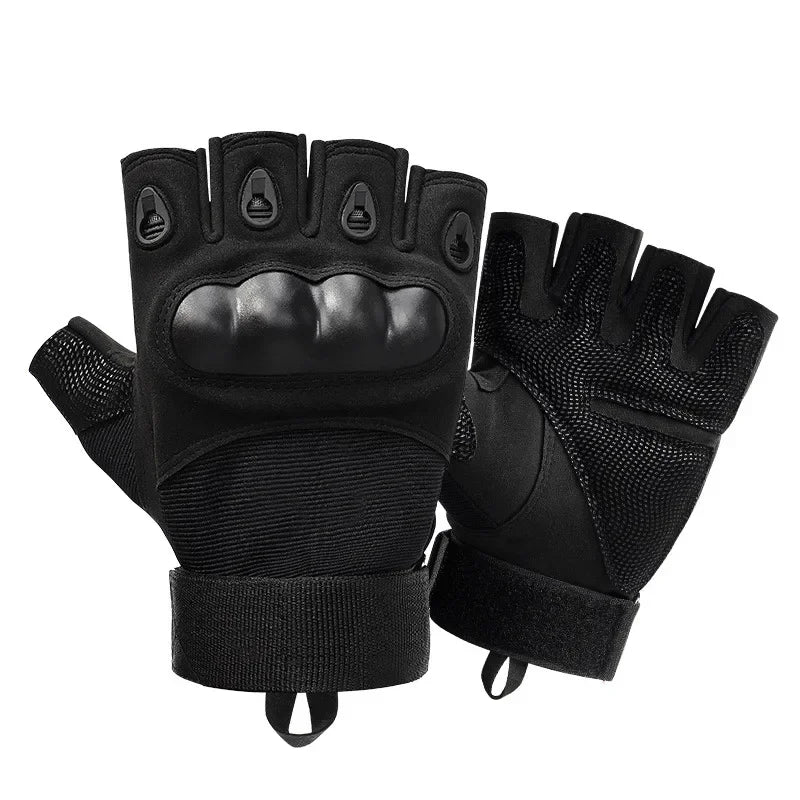 Motorcycle Gloves Unisex Tactical Knuckle Protection Full Finger