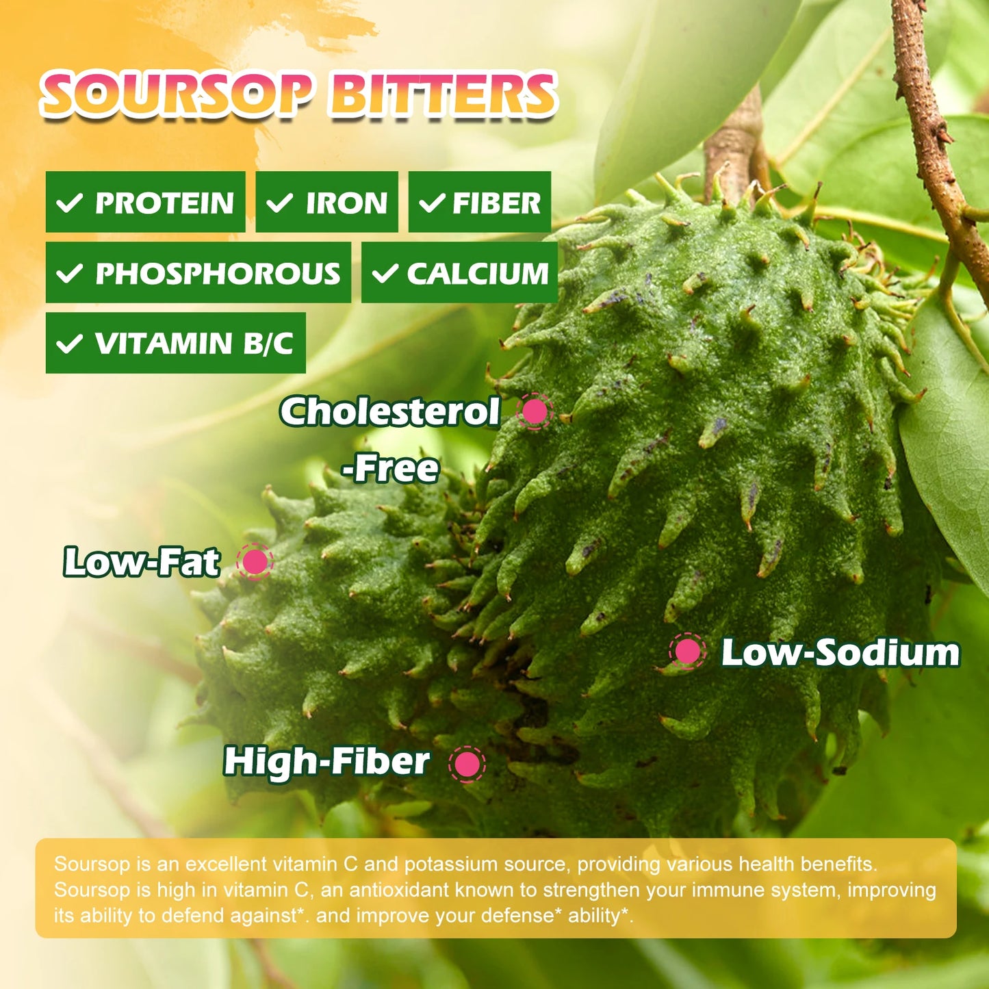 Beworths Graviola Soursop Extract Drops For Immunity And Kidney Support