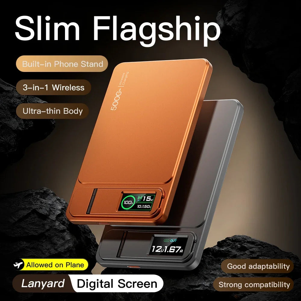 MagSafe 10000mAh Slim Power Bank With 20W Wireless Fast Charging