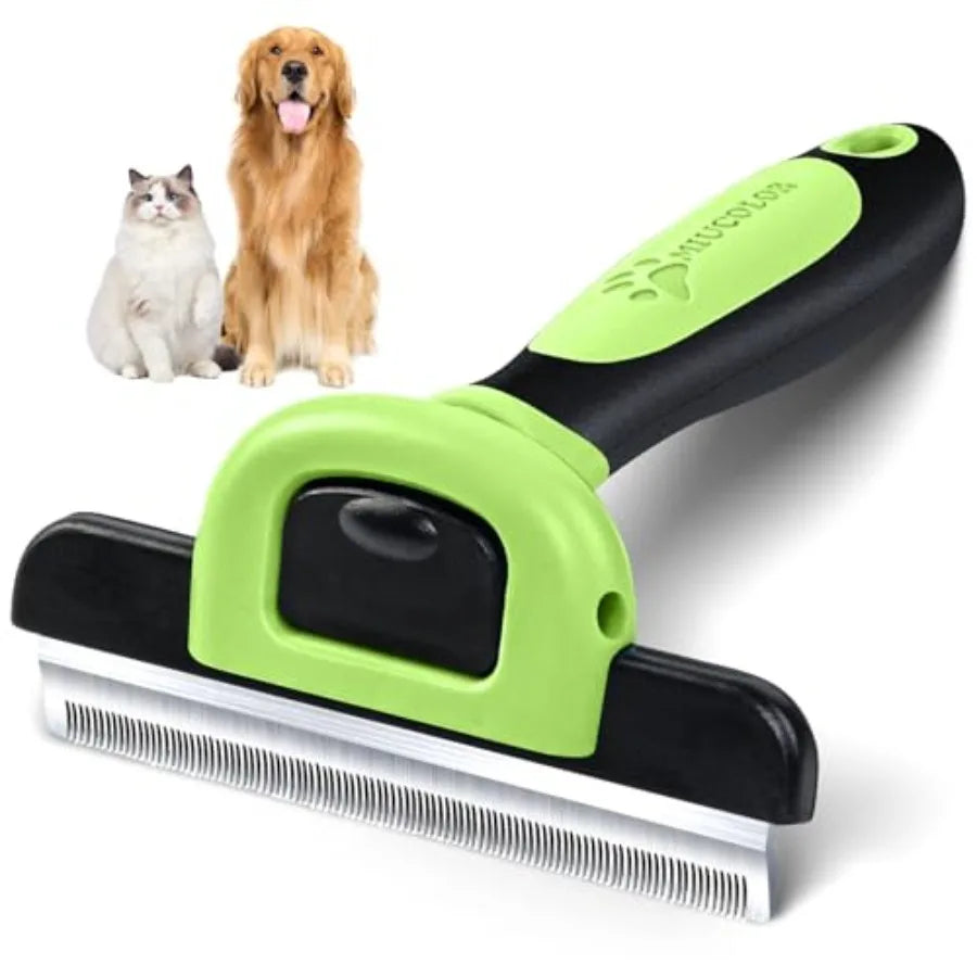 Pet Grooming Brush, Deshedding Tool for Dogs and Cats, Effectively Reduces Shedding by up to 95% for Pet