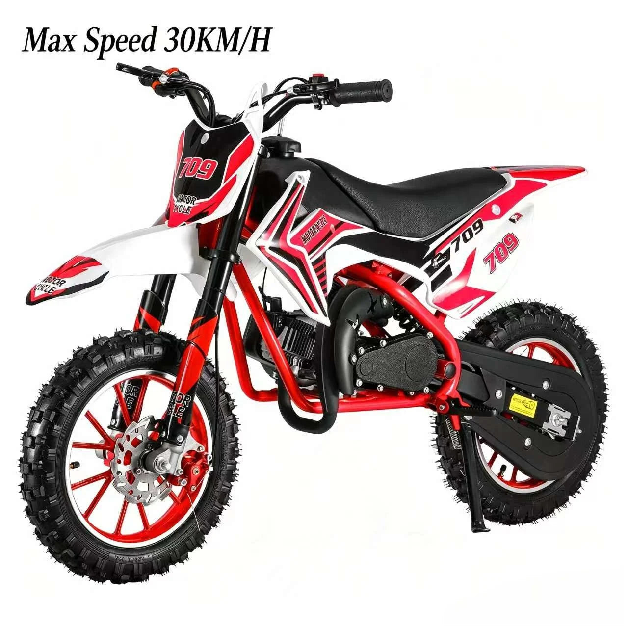 49cc 2 Stroke Kids Dirt Bike Gas Powered Off Road Mini Motorcycle