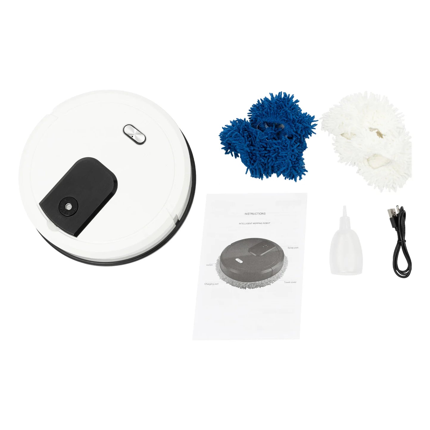 Automatic Wet Dry Robot Vacuum and Mop for Home Cleaning
