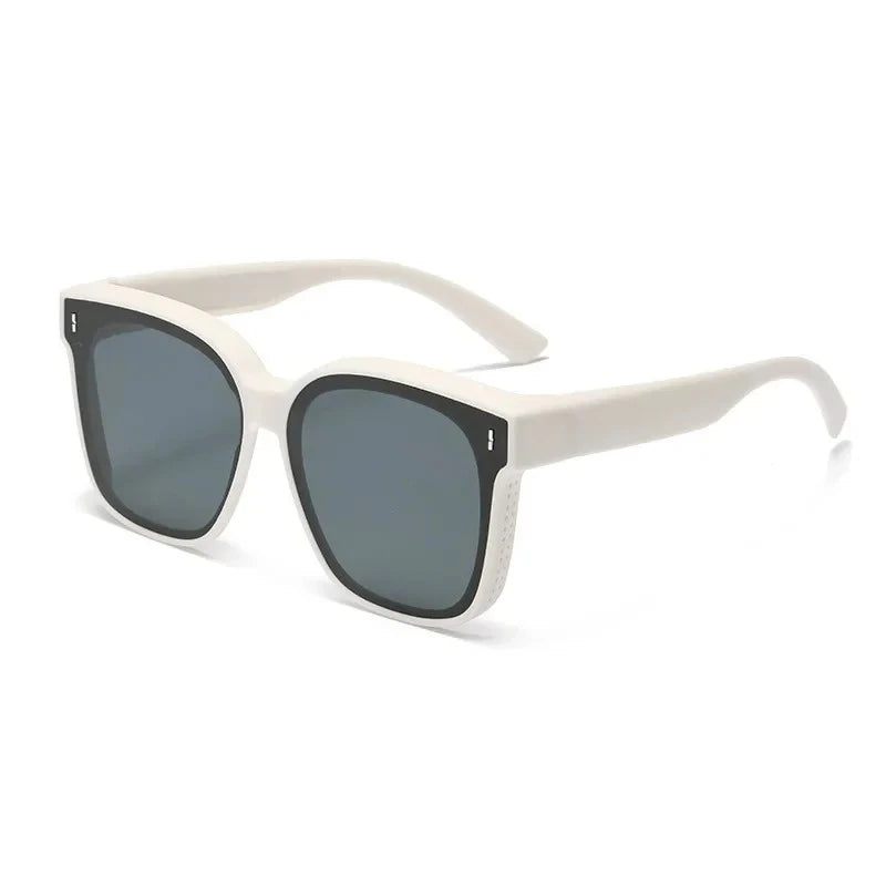 Polarized Clip-On Sunglasses For Glasses Wearers UV400 Protection For Driving