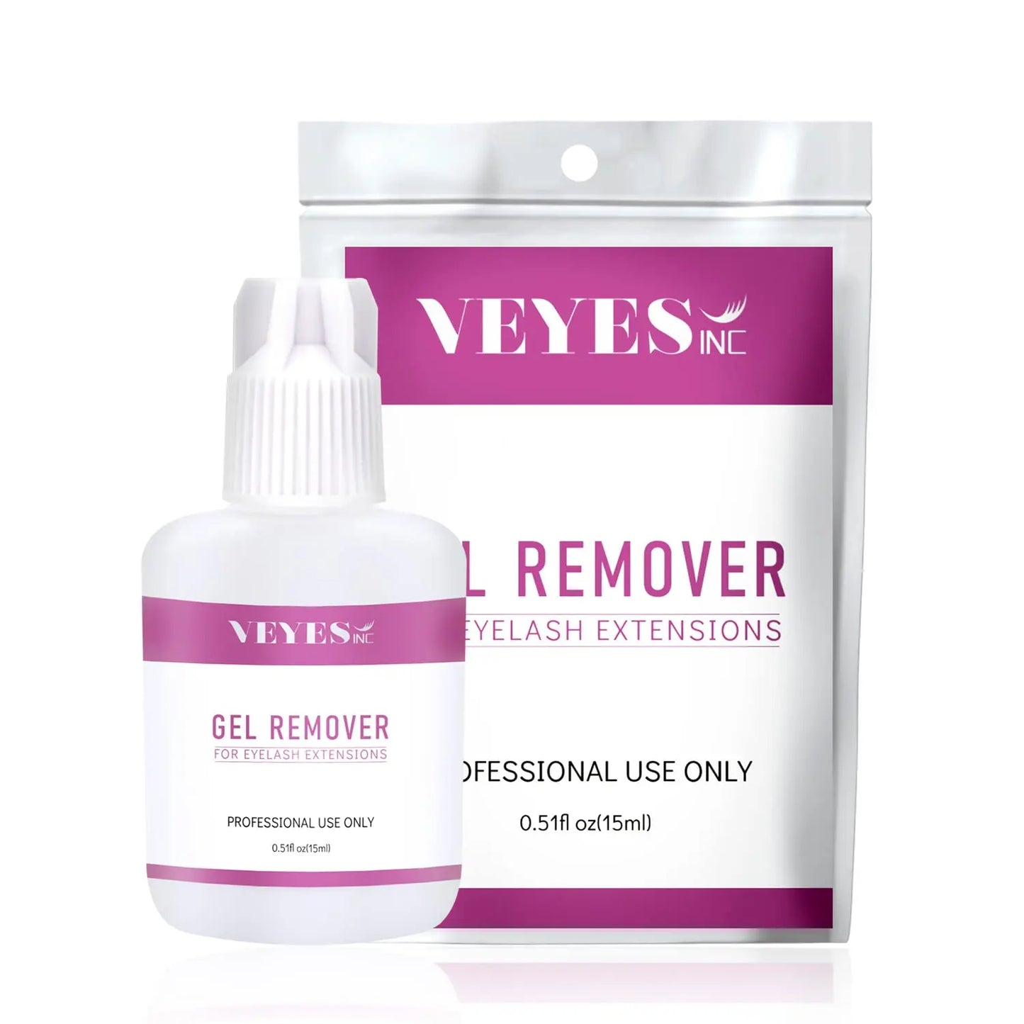 VEYES INC 15ml Gel Lash Remover For Eyelash Extensions