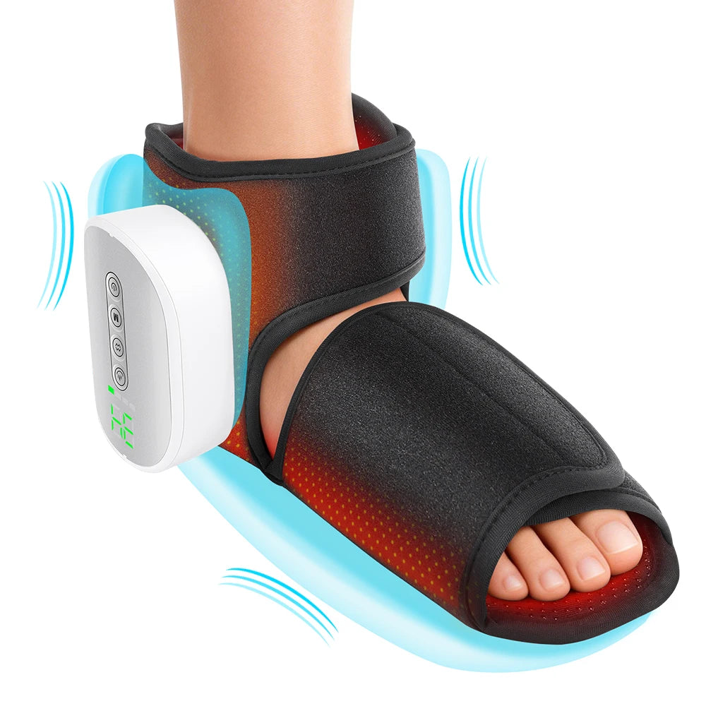 PASTSKY Cordless Electric Foot Massager With Air Compression And Heat