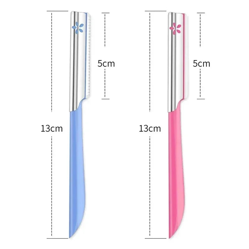 RUZOFO Eyebrow Trimmer Set Stainless Steel Combo For Precise Shaping