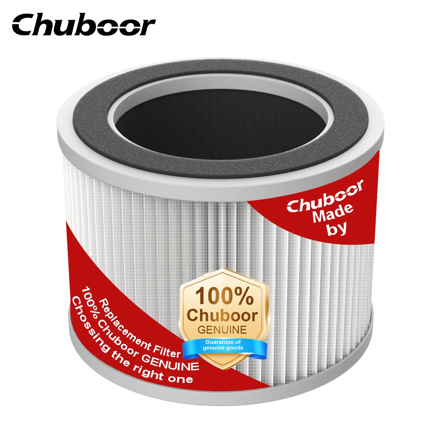 Chuboor Smart Air Purifier With Alexa PM25 HEPA For Bedroom