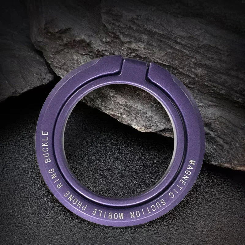 MagSafe Magnetic Ring Holder With Removable Grip Stand For iPhone