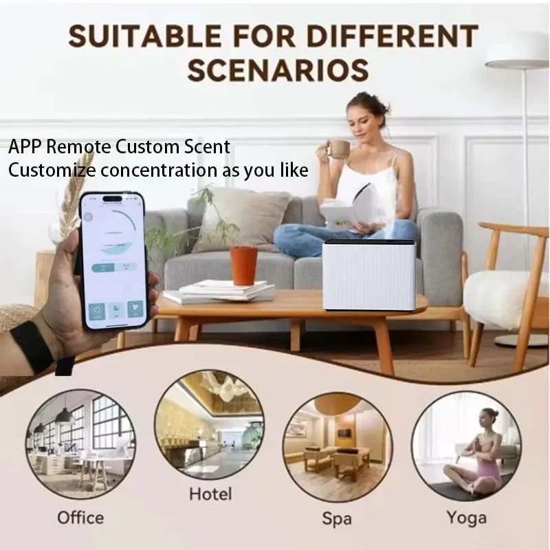 Namste Fragrance Diffuser With WiFi Bluetooth Smart Scent