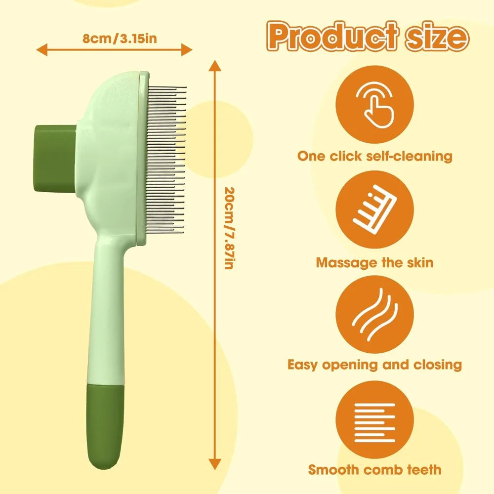 Professional Deshedding Brush For Dogs And Cats