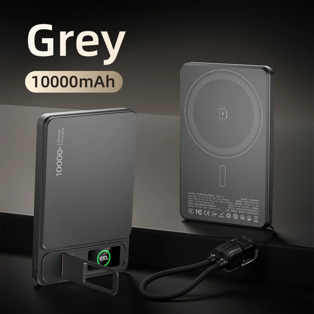 MagSafe 10000mAh Slim Power Bank With 20W Wireless Fast Charging