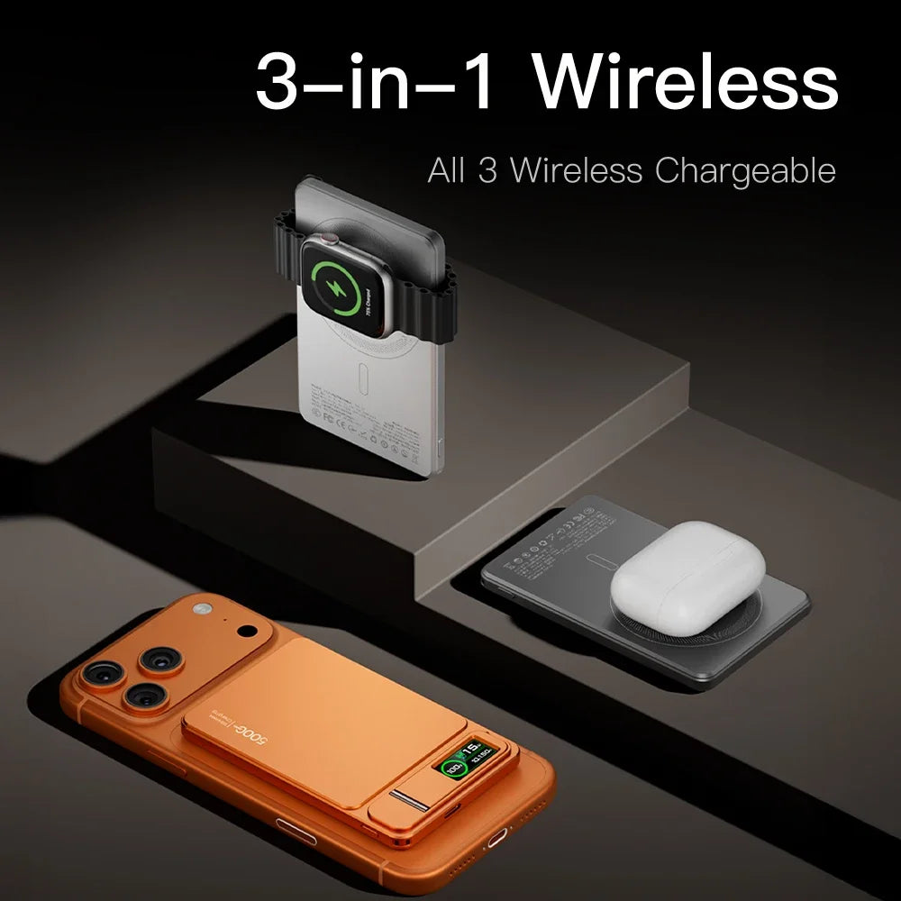 MagSafe 10000mAh Slim Power Bank With 20W Wireless Fast Charging