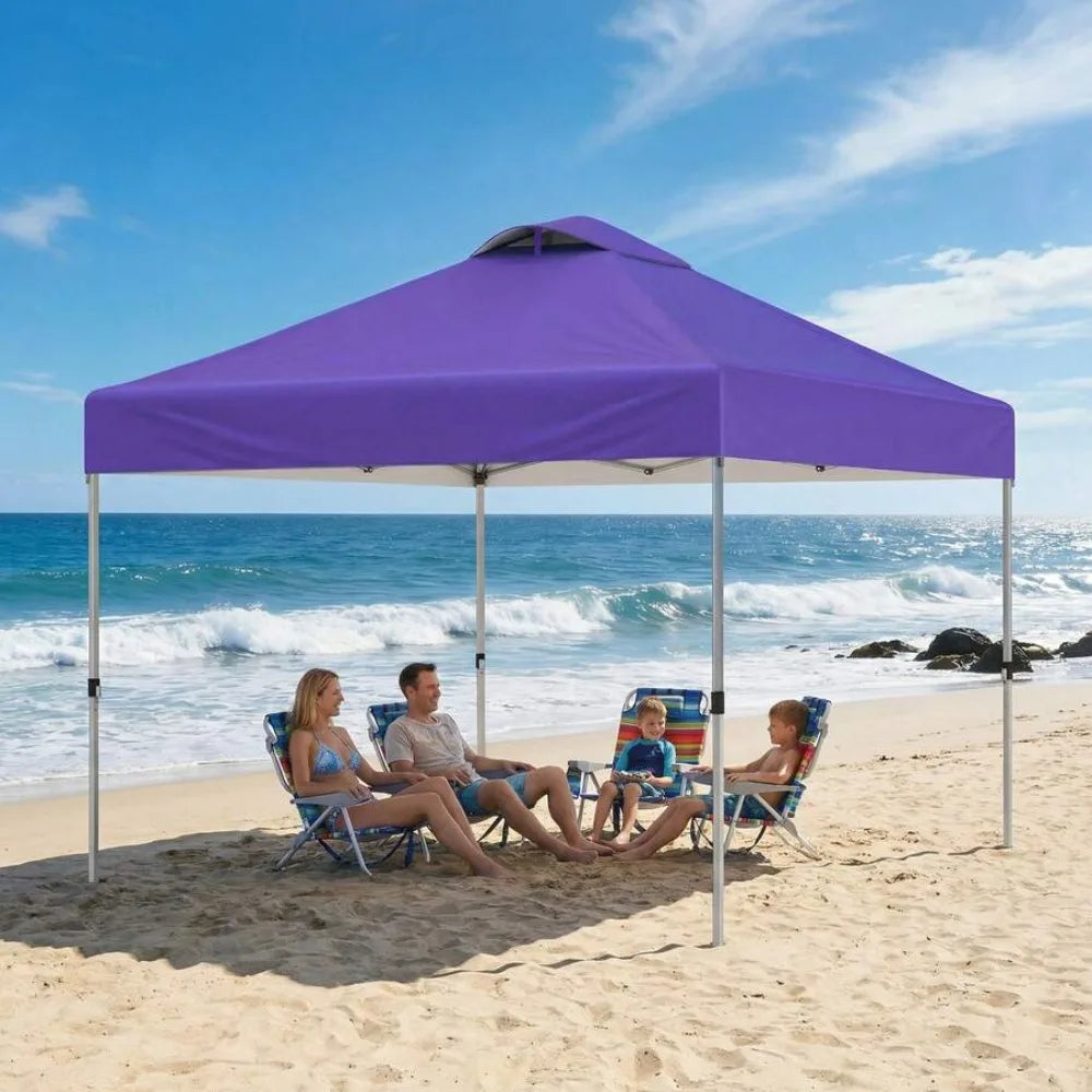 Portable Pop Up Canopy Tent With Instant Setup Carry Bag