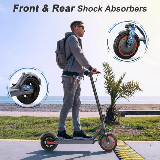 Ladped Electric Scooter 500W 22 MPH Folding App Control