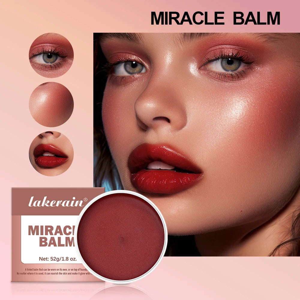 Lakerain Multi Purpose Cream Blush For Eyes Lips And Cheeks