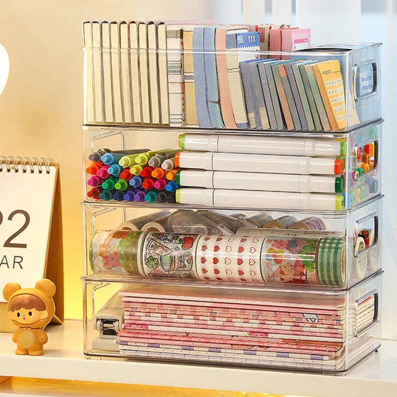 Acrylic Storage Box Desktop Organizer For Cosmetics And Skincare