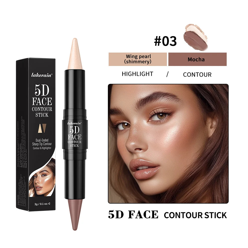 Ibcccndc Dual Head Contour Highlighter Stick Concealer
