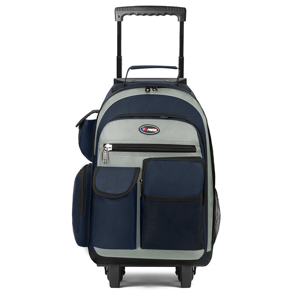 New York XPress Wheeled Travel Backpack Carry-On Luggage