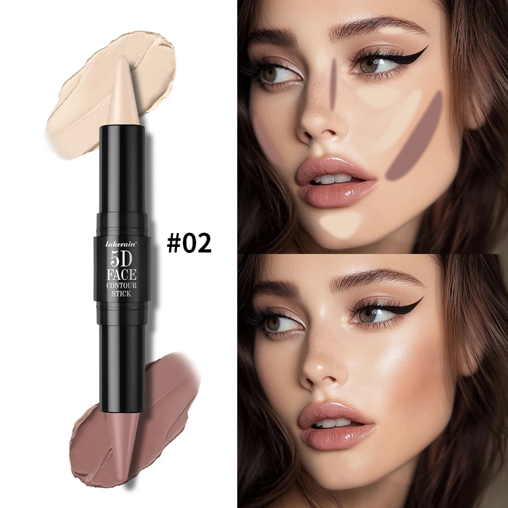 Ibcccndc Dual Head Contour Highlighter Stick Concealer