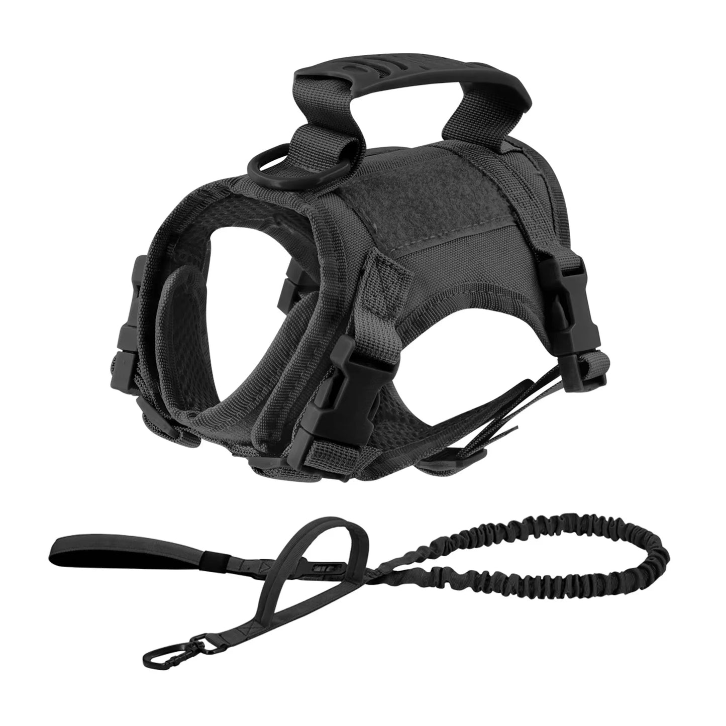 Adjustable Nylon Puppy Harness And Leash Set With Breakaway Buckle For Training