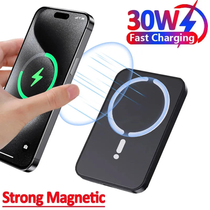 Car MagSafe Wireless Charger With Air Vent Phone Holder