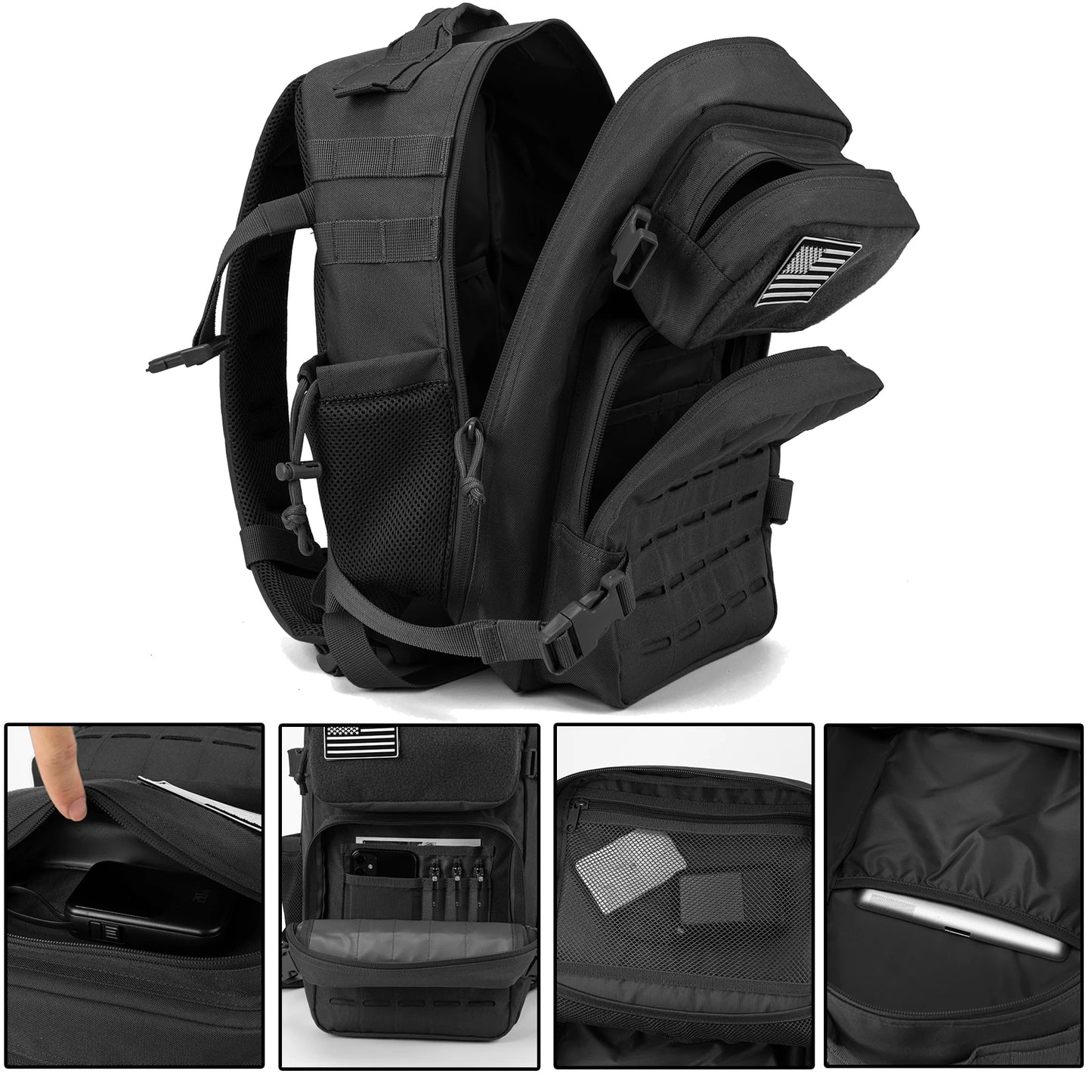 ReFire Gear Tactical MOLLE Backpack For Outdoor Survival