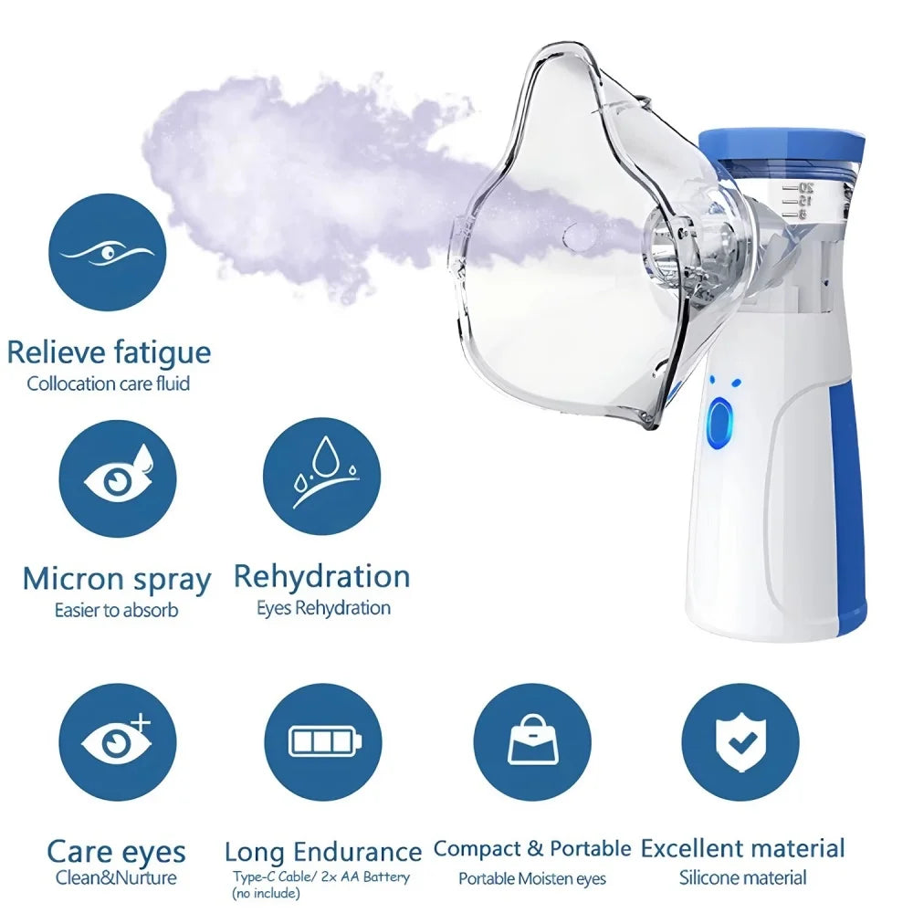 Revitalize Facial Steamer And Humidifier 2-In-1 Nano Ion Mist