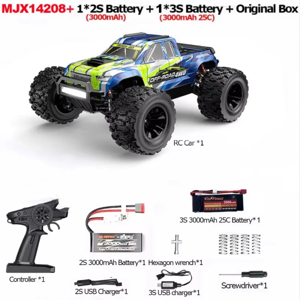 MJX Hyper Go 14208 Car 4WD Brushless Monster Truck 2.4GHz