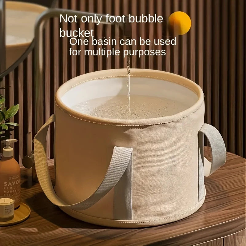 Foldable Foot Soak Bath Tub With Heat Preservation