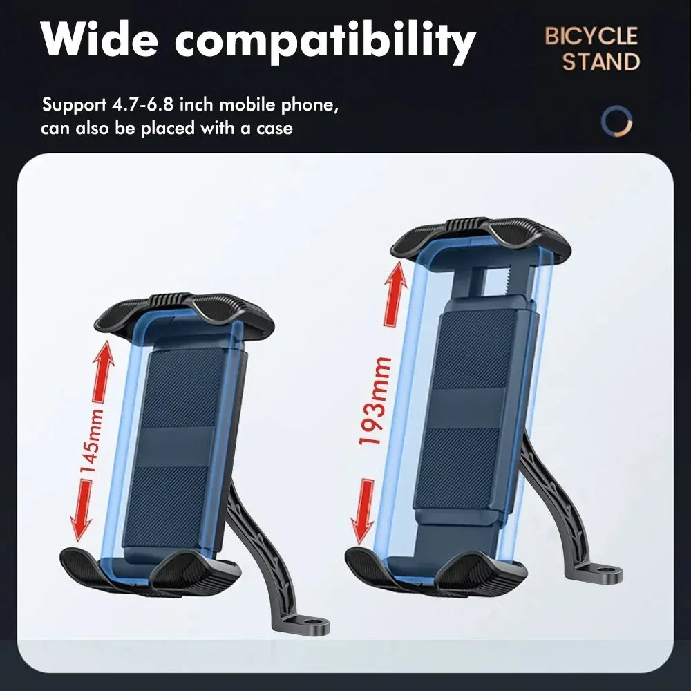 Anti Slip Shockproof Universal Bike Phone Mount For All Smartphones