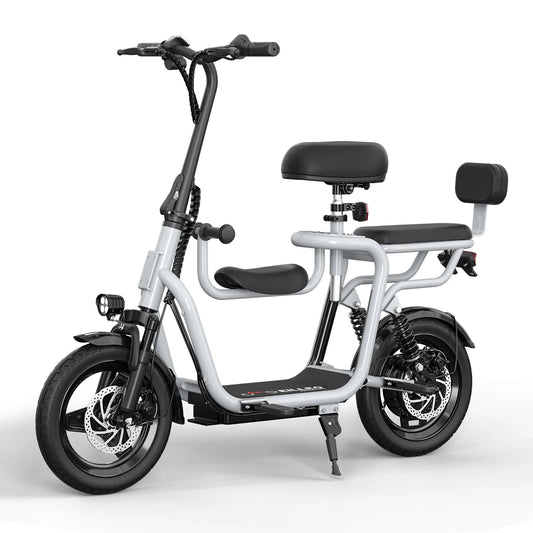 EILLEO SPACEWALK Electric Scooter With Seat 500W 36V 20-Mile Range
