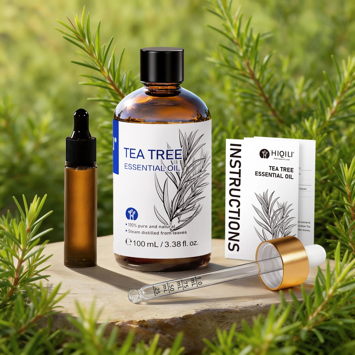 HIQILI Neroli Vanilla Peppermint Rosemary Pure Essential Oils
