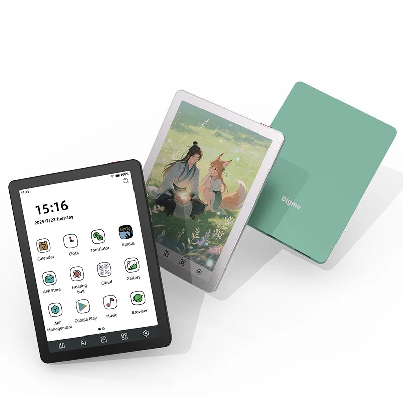Bigme B6 E Ink Reader With Front Light Android 14 Google Play