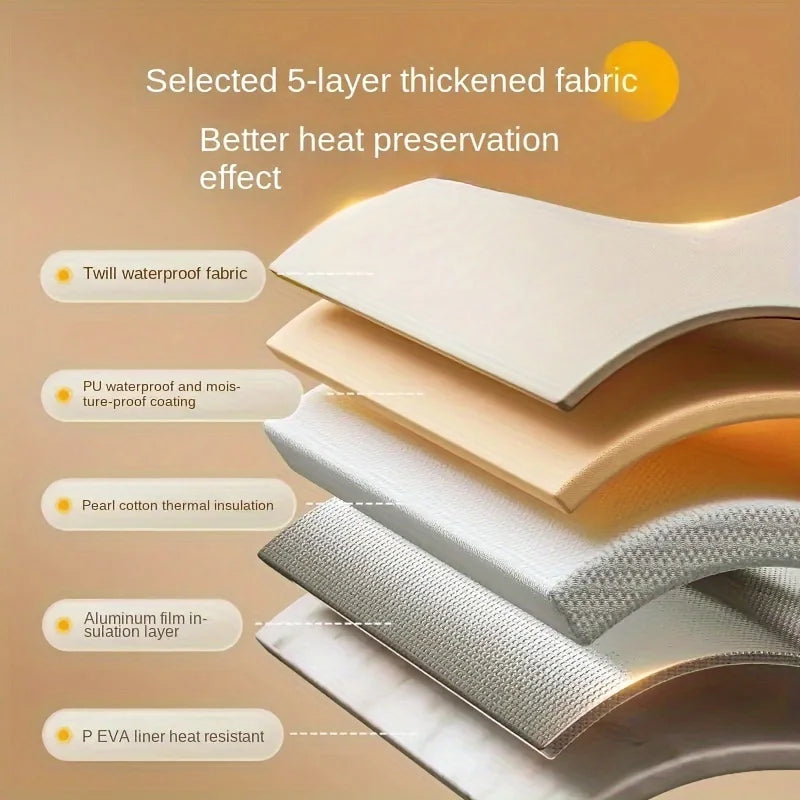Foldable Foot Soak Bath Tub With Heat Preservation