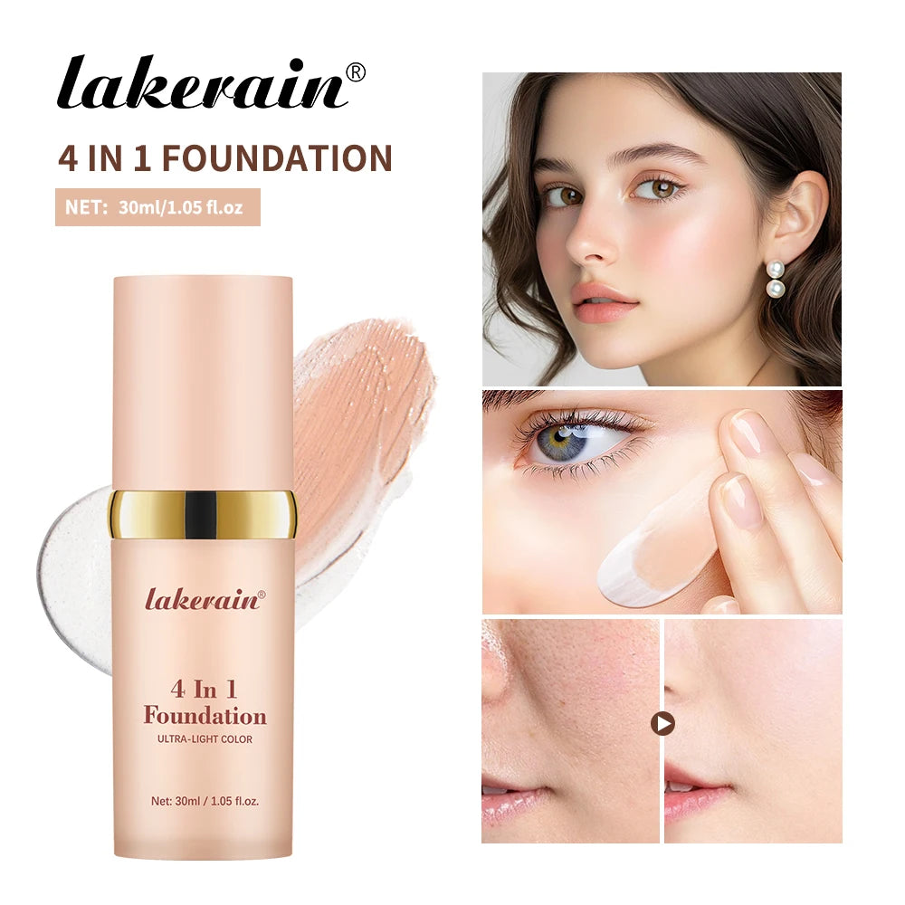ibcccndc 4 In 1 Hydrating Waterproof Full Coverage Concealer