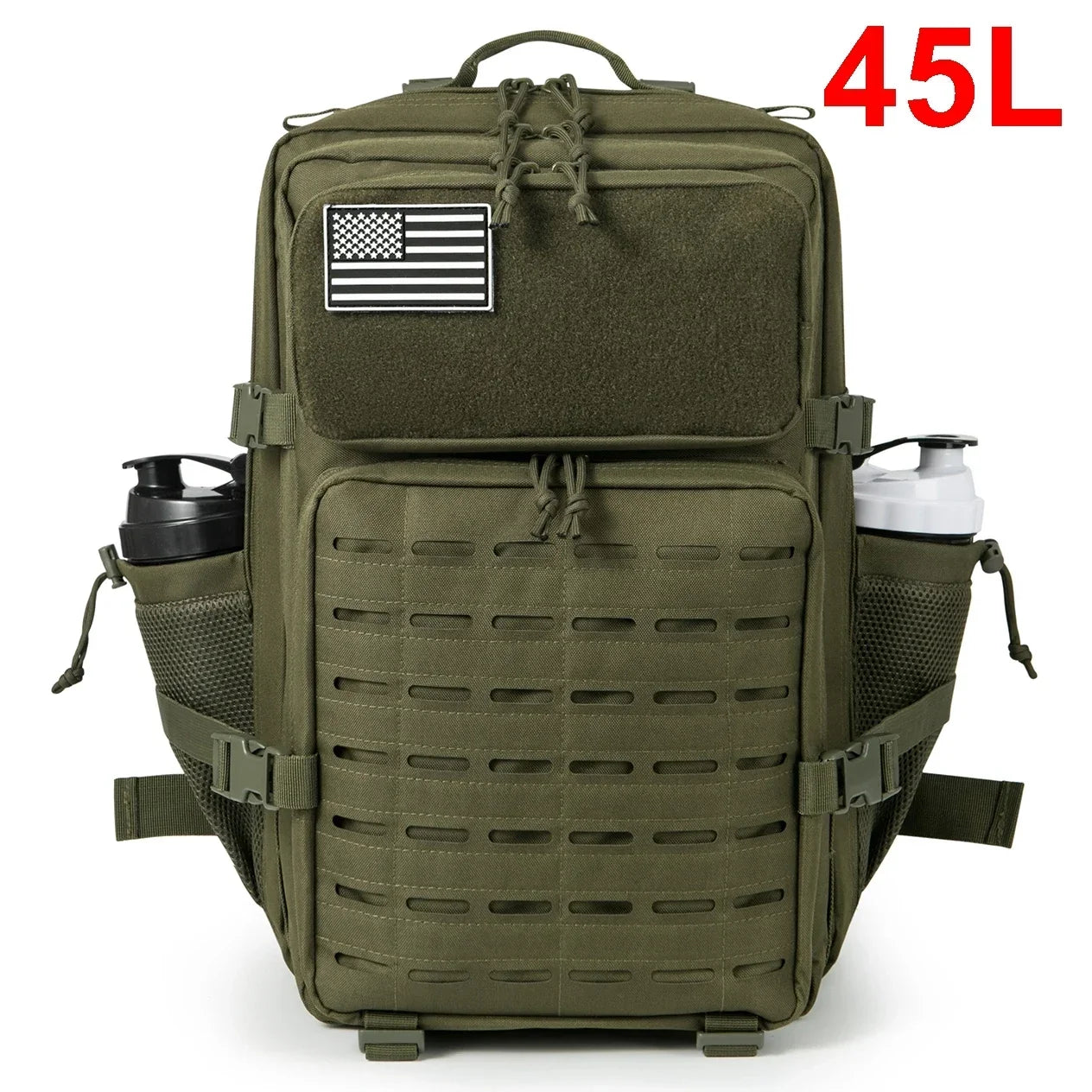 ReFire Gear Tactical Backpack Outdoor Activities With Water Bottle Holder