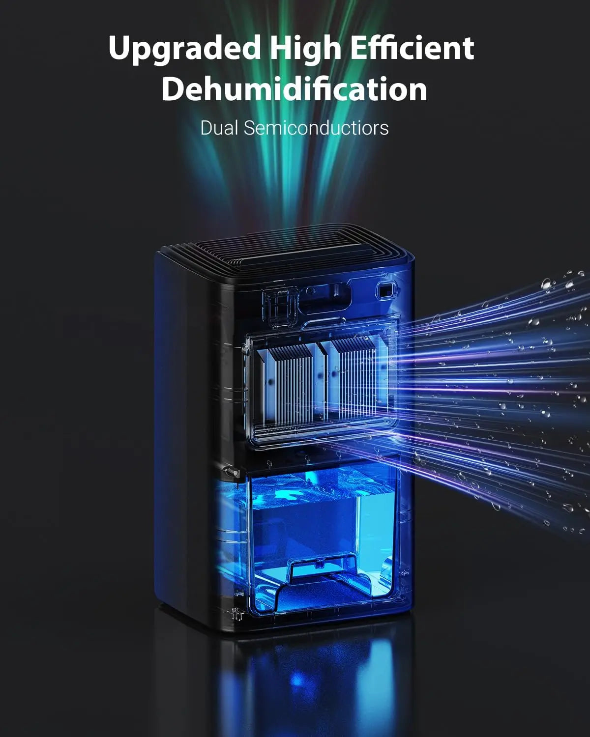 XMSJ Dehumidifier With Auto Shutoff, Timer, Sleep Mode Drain Hose