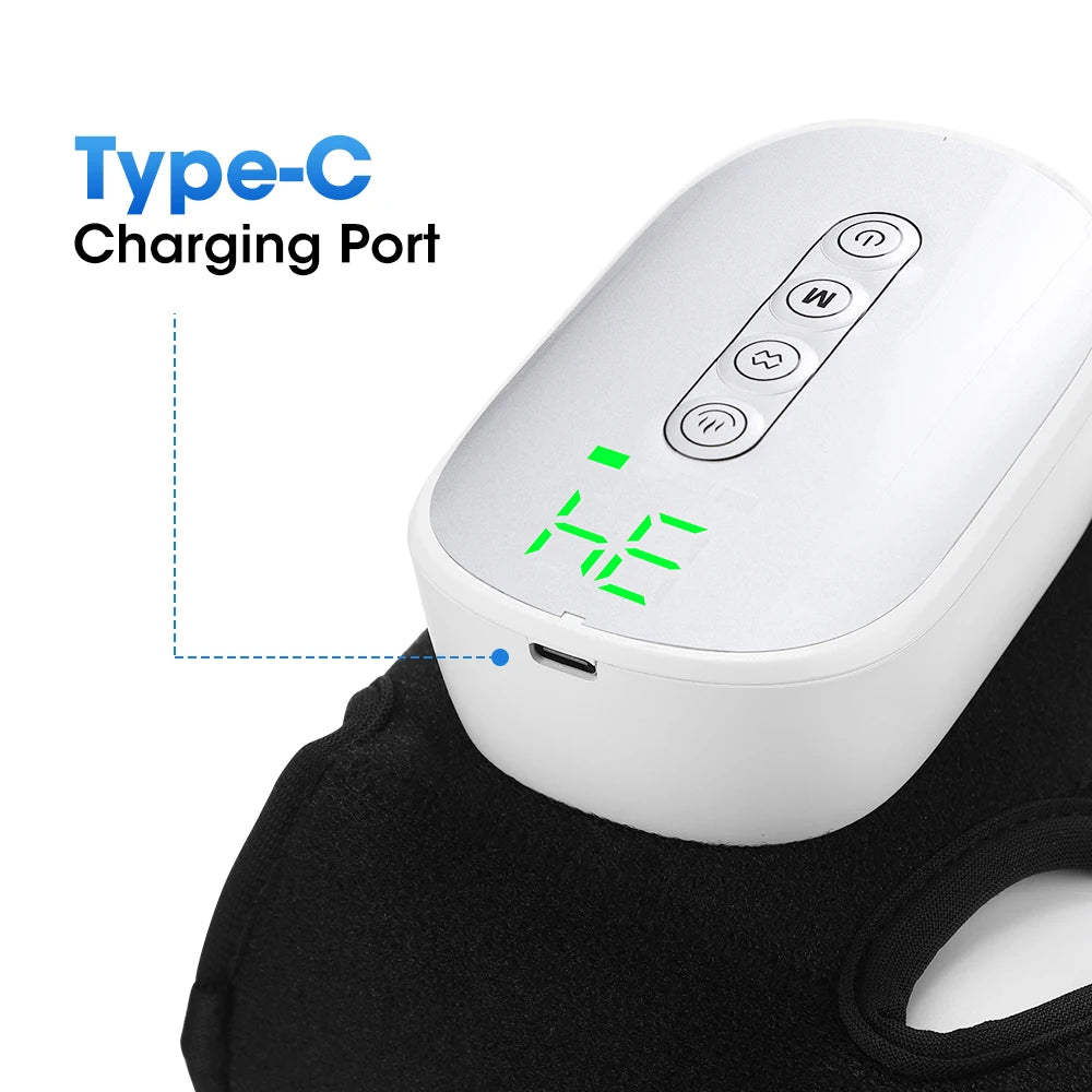 PASTSKY Cordless Electric Foot Massager With Air Compression And Heat