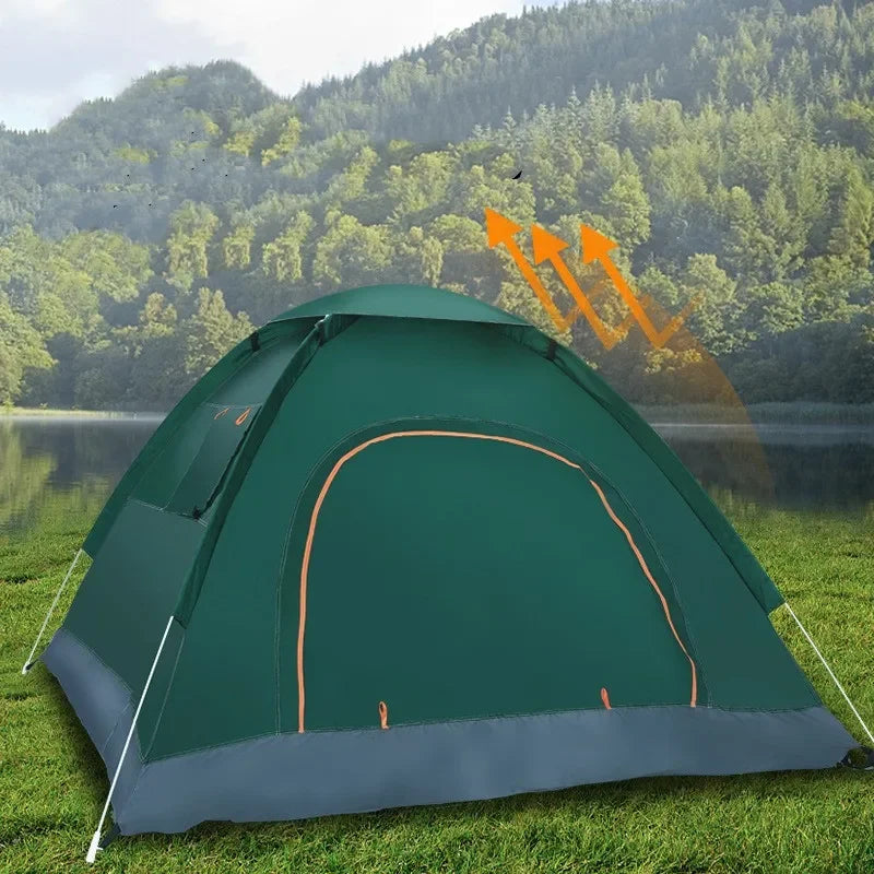 Auto Open Pop Up Tent Outdoor UV Protection Lightweight Shelter