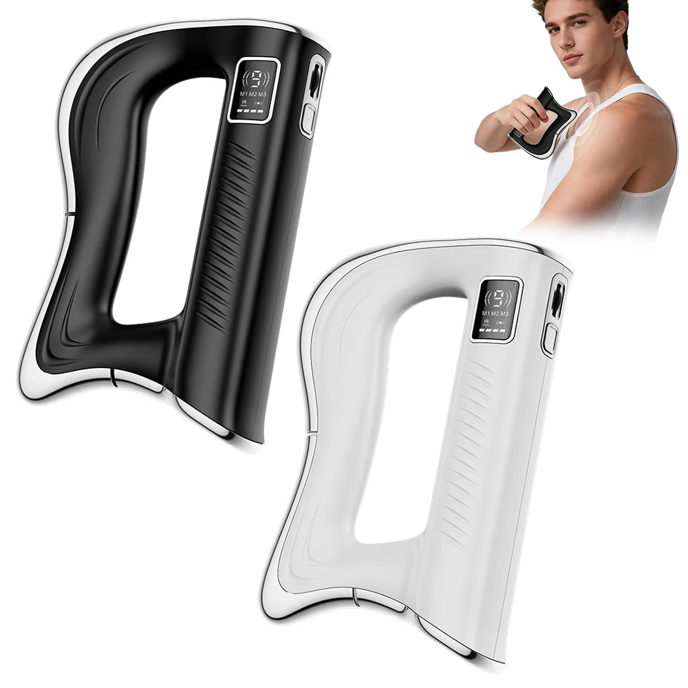 Foreverlily Electric Fascia Knife Massager 9 Gears Deep Tissue Scraper