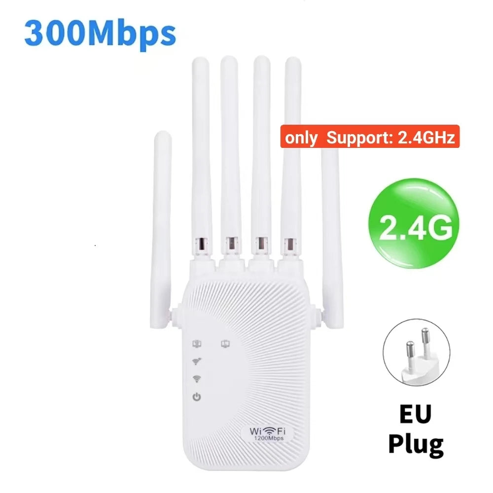 Dual Band WiFi Repeater 2.4 GHz And 5 GHz Extender