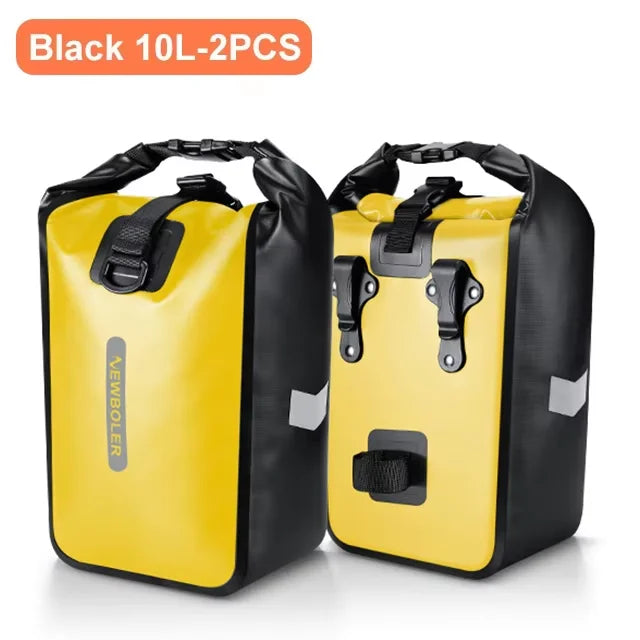 NEWBOLER Waterproof Front Fork Bag 10L-20L Quick Release Bicycle Bag