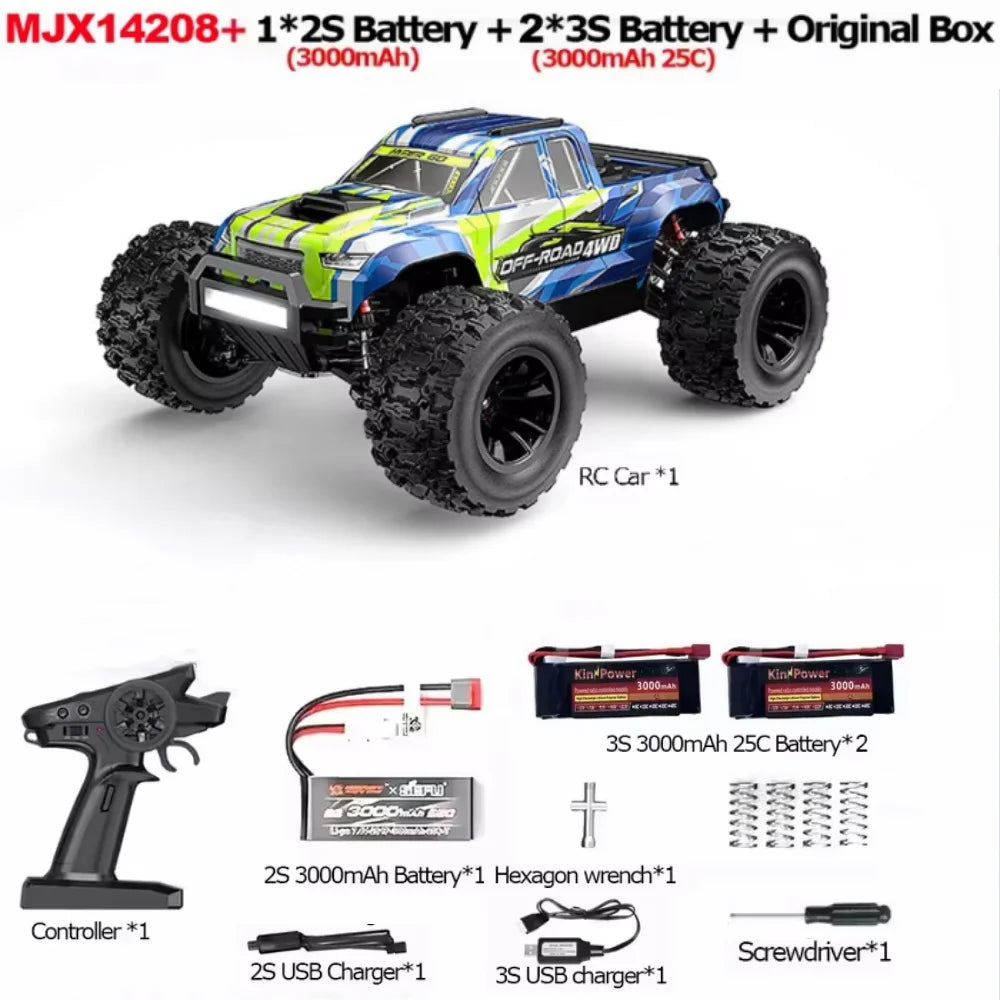 MJX Hyper Go 14208 Car 4WD Brushless Monster Truck 2.4GHz