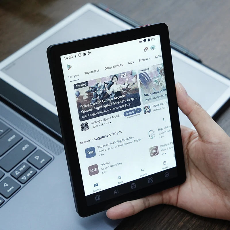 Bigme B6 E Ink Reader With Front Light Android 14 Google Play