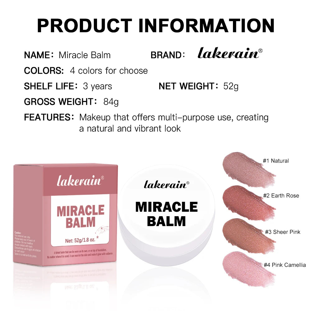 Lakerain Multi Purpose Cream Blush For Eyes Lips And Cheeks