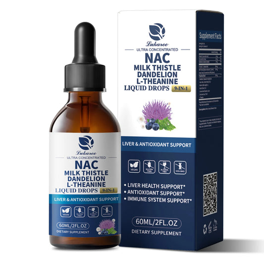 Beworths N-Acetyl-L-Cysteine NAC Supplement With Milk Thistle And Selenium