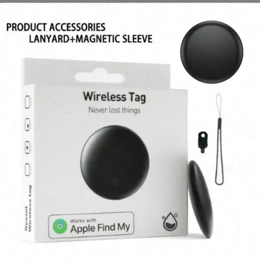 AirTag Compatible Silicone Keychain Item Locator For Pets And Bags