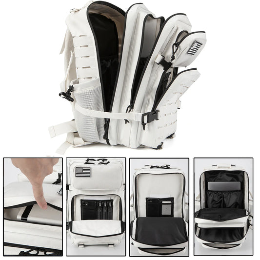 ReFire Gear Tactical Backpack Outdoor Activities With Water Bottle Holder